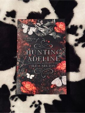 Hunting Adeline by H.D. Carlton Hardback Book NWT